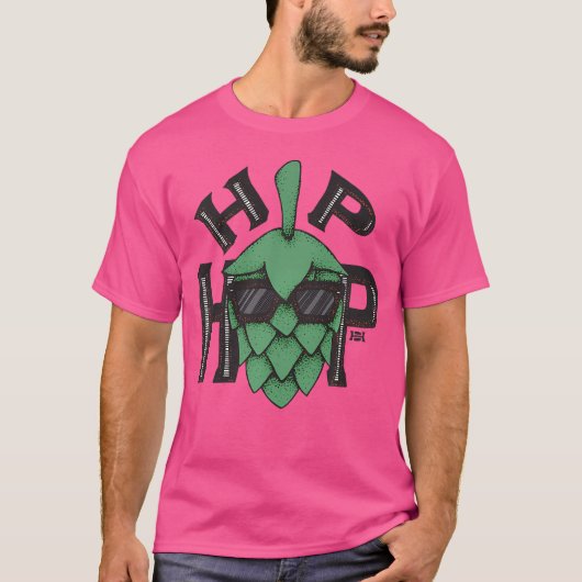 T-shirt Bière Hip hop (Devant)