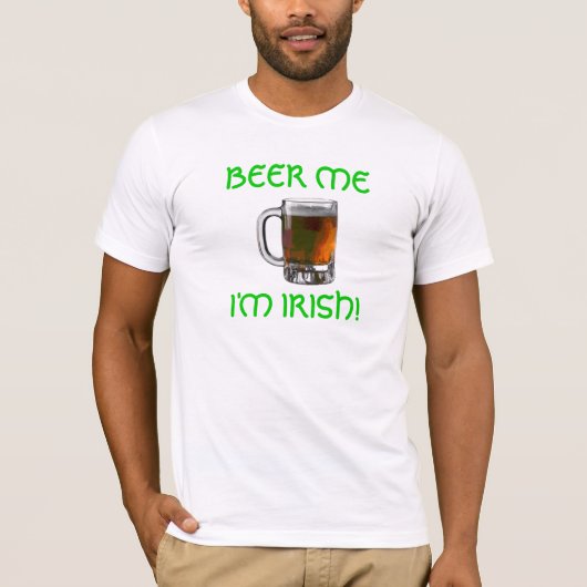 T-SHIRT BIÈRE JE (Devant)
