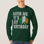 T-shirt Bière je c'est mon anniversaire (Devant)