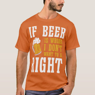 T-shirt Bière Lover Brasserie Boire Drôle Boire Alcool