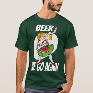 T-shirt Bière Nous Reprenons Booze Munich Dirndl Volksfest