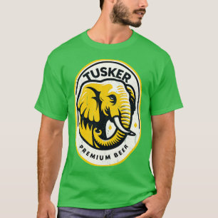T-shirt Bière Premium Tusker vintage Discontinuée