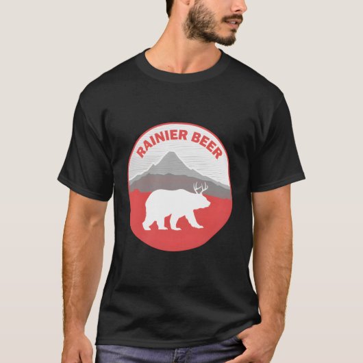 T-shirt Bière Rainier (Devant)