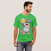 T-shirt Bière souris (Devant entier)