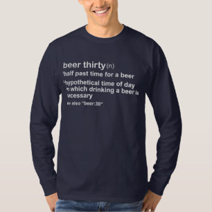 T-shirt Bière trente