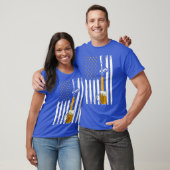 T-shirt Bière US Drapeau (Unisexe)