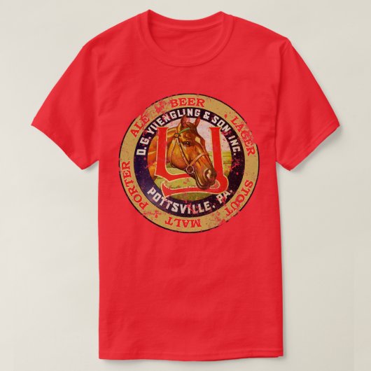 T-shirt Bière Yeungling (Design devant)