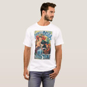T-shirt Bieres de la Meuse, Mucha (Devant entier)