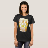 T-shirt Bières-moi Scottie (Devant entier)