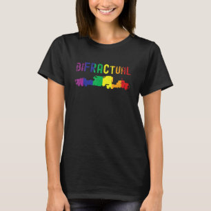 T-shirt BiFracTual Hydraulique Fracturage Fierté d'oléoduc