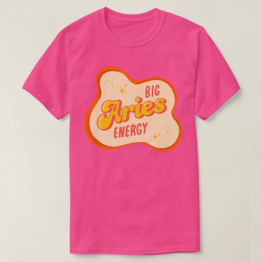 T-shirt Big Aries Energy (Design devant)
