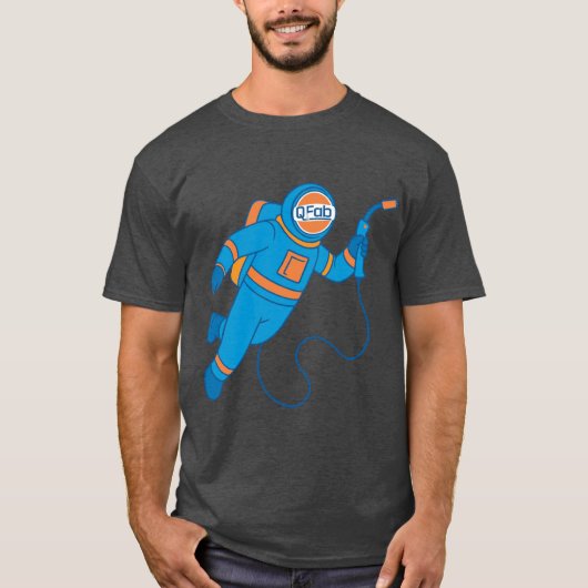 T-shirt Big ASStronaut Welder Shirt (Devant)