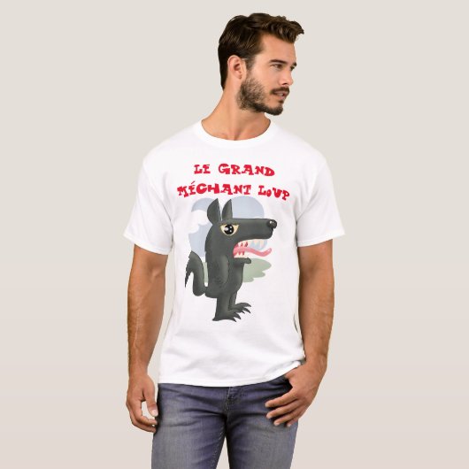 T-shirt Big Bad Wolf (Devant entier)