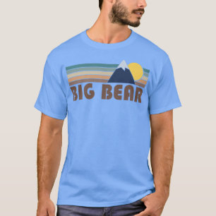 T-shirt Big Bear California Retro Mountain Premium