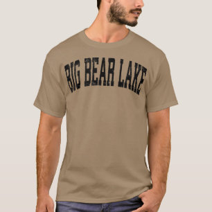T-shirt Big Bear Lake California CA Sport sportif Vintage
