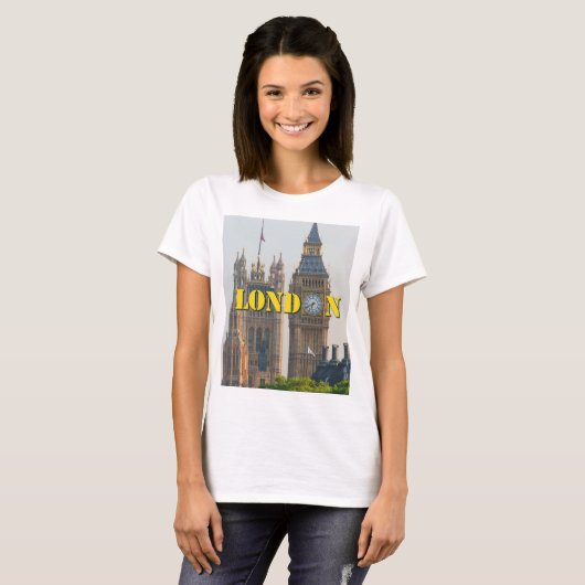 T-shirt Big Ben LONDON (Devant entier)