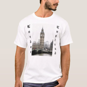 T-shirt Big Ben London (aquarelle)