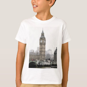 T-shirt Big Ben London (aquarelle)