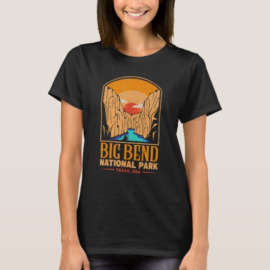 T-shirt Big Bend National Park Brewster Texas US Funny (Devant)