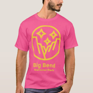T-shirt Big Bend National Park Teas Minimaliste Retro Grap