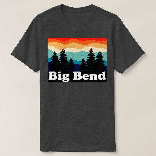 T-shirt Big Bend National Park Texas (Design devant)