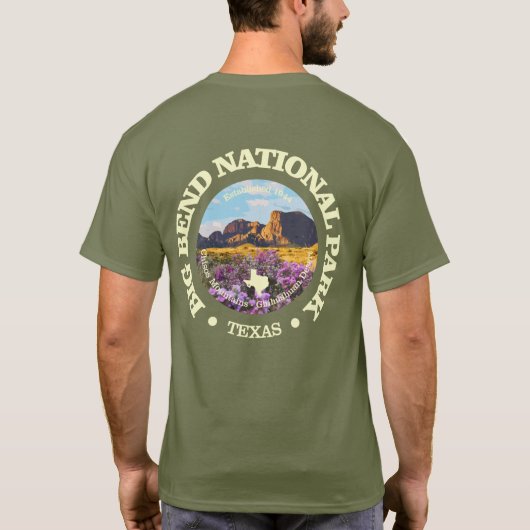 T-shirt Big Bend NP (rd)2 (Dos)