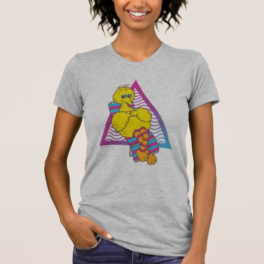 T-shirt Big Bird | Vibes d'été (Devant)