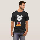 T-shirt Big black-eared mouse (Devant entier)