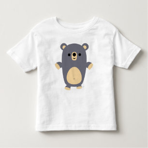 T-shirt Big Blue Cartoon Bear Kids