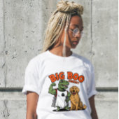 T-shirt Big Boo Energy T Rex Retriever Halloween Tee