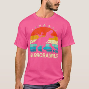 T-shirt Big Bro Dinosaur Big Brosaurus 2 Deux enfants chri
