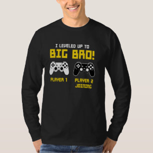 T-shirt Big Bro Faire-part Brother Gamer Contrôleur Gami