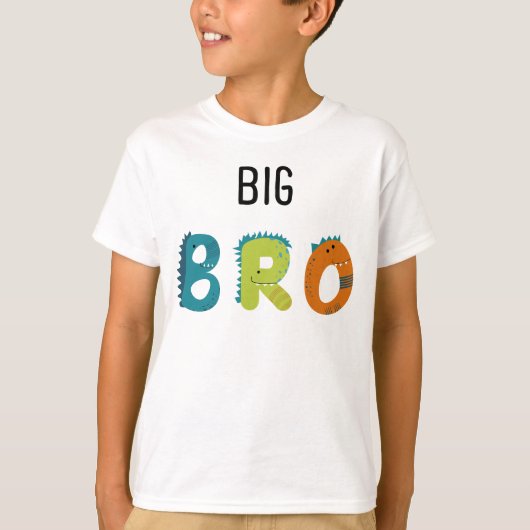 T-shirt Big Bro Kids (Devant)