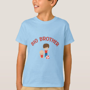 T-shirt Big Brother avec Baby Brother Fier Brother