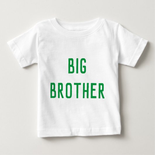 T-shirt Big Brother Baby (Devant)