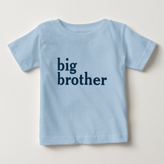 T-shirt Big Brother Baby (Devant)
