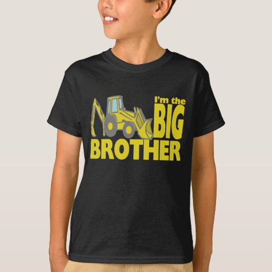 T-shirt Big Brother Backhoe (Devant)
