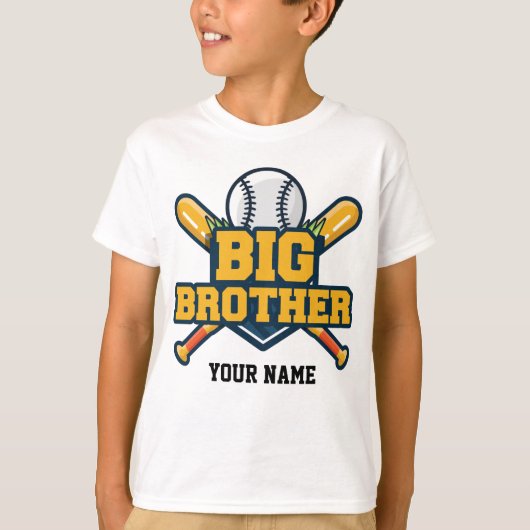 T-shirt Big Brother Baseball (Devant)