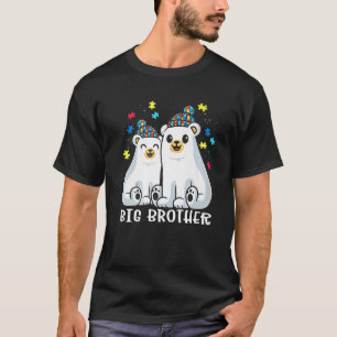 T-shirt Big Brother Bear Sensibilisation sur l'autisme Aut