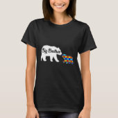 T-shirt Big Brother Bear Sensibilisation sur l'autisme Sup (Devant)