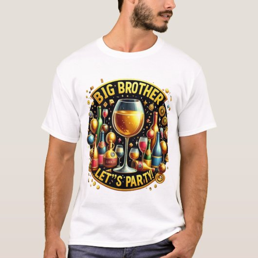 T-shirt Big Brother C'est l'heure de la grotte (Devant)