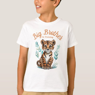 T-shirt Big Brother Dans L'Entraînement Faire-part De Tige