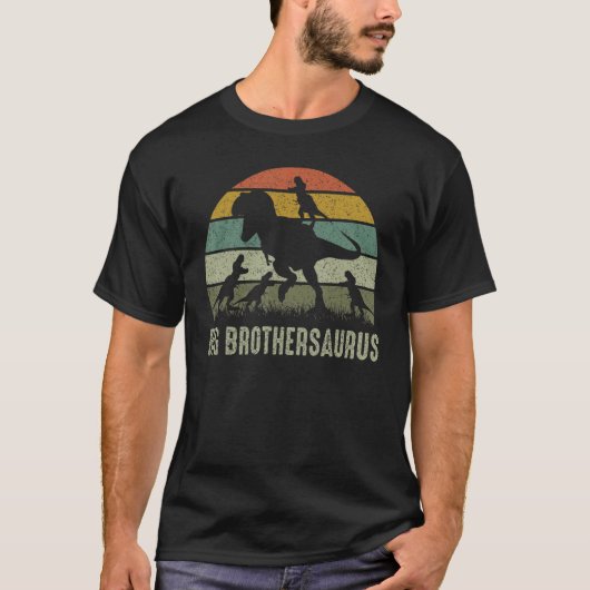 T-shirt Big Brother Dinosaur (Devant)