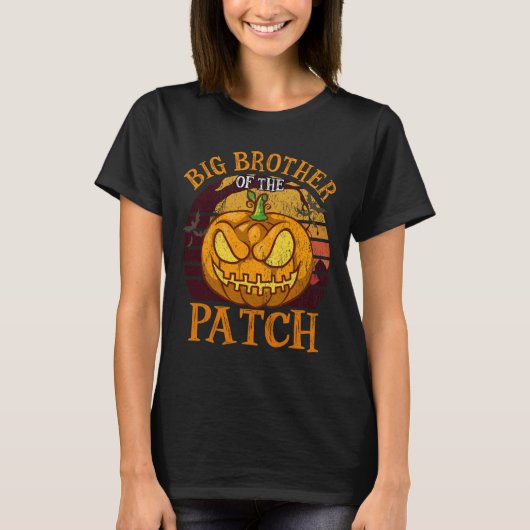 T-shirt Big Brother Du Groupe Patch Family Halloween (Devant)