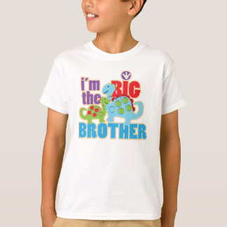 T-shirt Big Brother en bas de la chemise personnalisée din