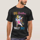 T-shirt Big Brother Enfin 2023 Grossesse Faire-part Un (Devant)