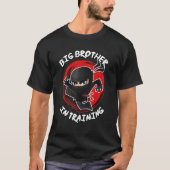 T-shirt Big Brother, Guerrier De Ninja, Entraîne Le Futur (Devant)