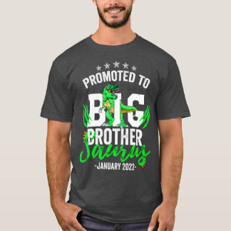 T-shirt Big Brother Saurus 2022 Dinosaur Janvier Big