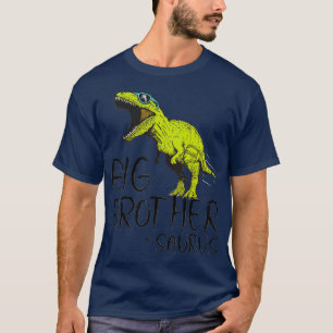 T-shirt Big Brother-saurus Dinosaur Cadeaux Chemises pour