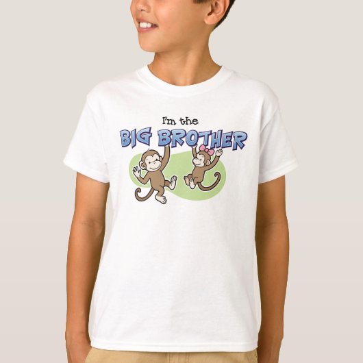 T-shirt Big Brother - Singe (Devant)